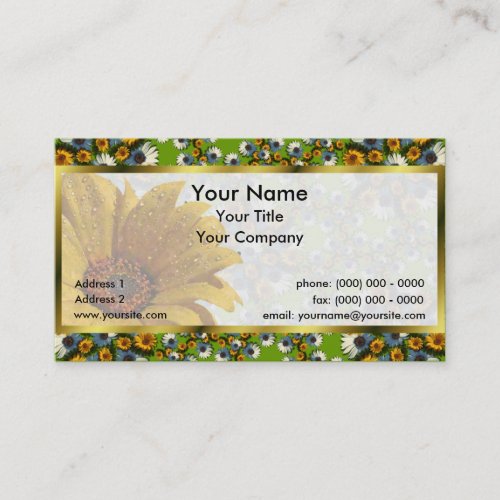 Balboa Pentile Wreaths Lg Any Color Business Card