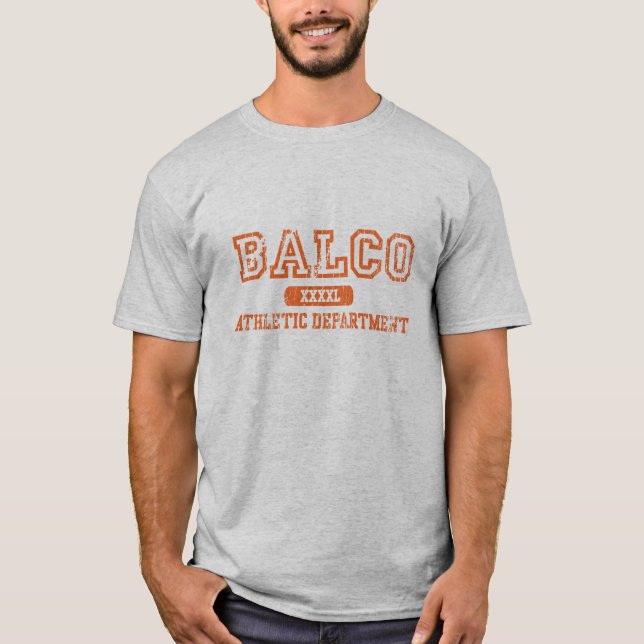 BALCO ATHLETIC DEPARTMENT T-Shirt (Front)