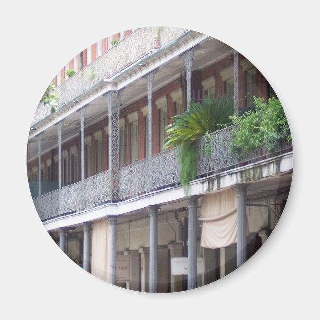 Balconies in the French Quarter Magnet (Front)