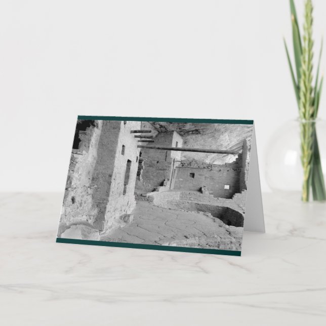 Balcony House, Mesa Verde National Park Card (Front)