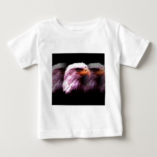 Bald American Eagle Baby T_Shirt