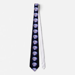 Bald American Eagle Eye Neck Tie
