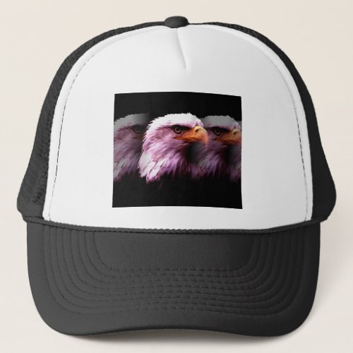 Bald American Eagle Trucker Hat