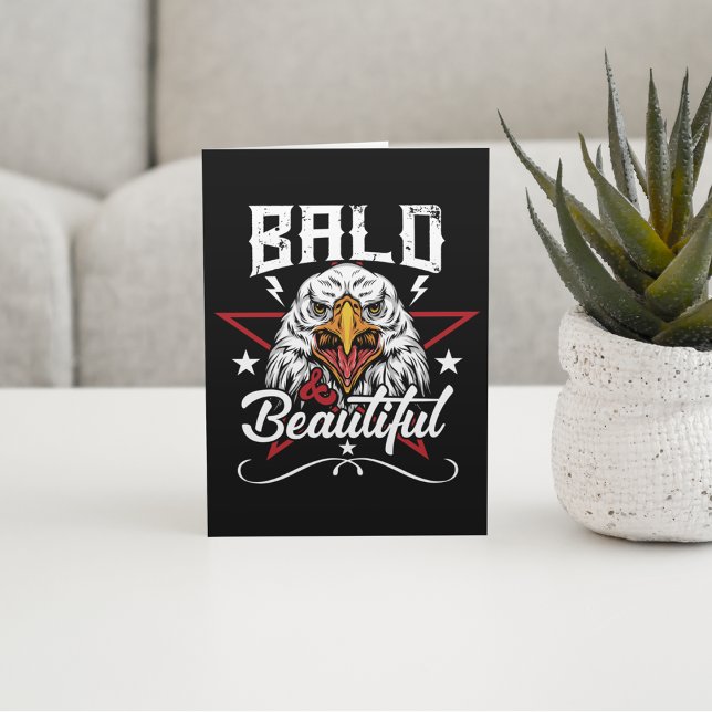 Bald And Beautiful Eagle Card (Creator Uploaded)