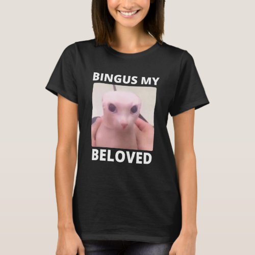 Bald Bingus My Beloved Hairless Sphinx Cat T_Shirt