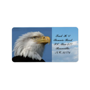 BALD EAGLE- ADDRESS LABEL
