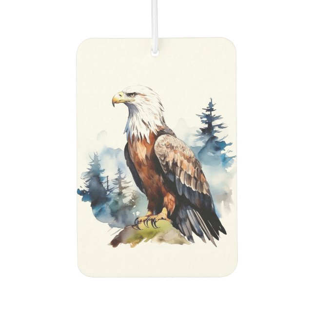 Bald Eagle Air Freshener (Front)