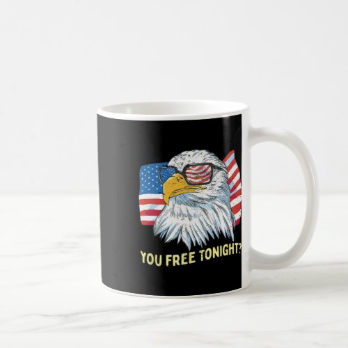 Bald Eagle America Independence Day 4th July  Coffee Mug