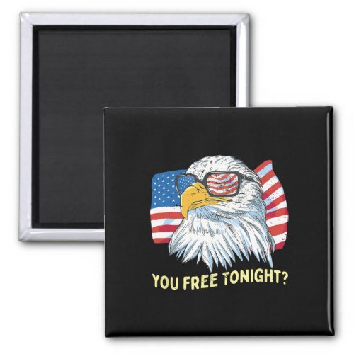 Bald Eagle America Independence Day 4th July  Magnet