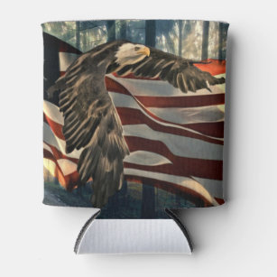 American Flag Vintage 24oz Can Coolie – Coolie Junction