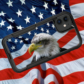 Bald Eagle American Flag OtterBox Commuter iPhone 11 Case