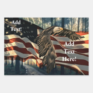 American Bald Eagle Wrapping Paper