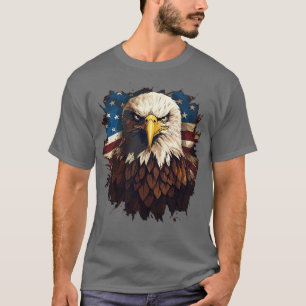 Bald eagle and an US T-Shirt