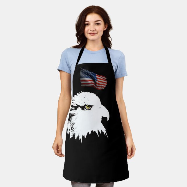 Bald Eagle Apron (Worn)