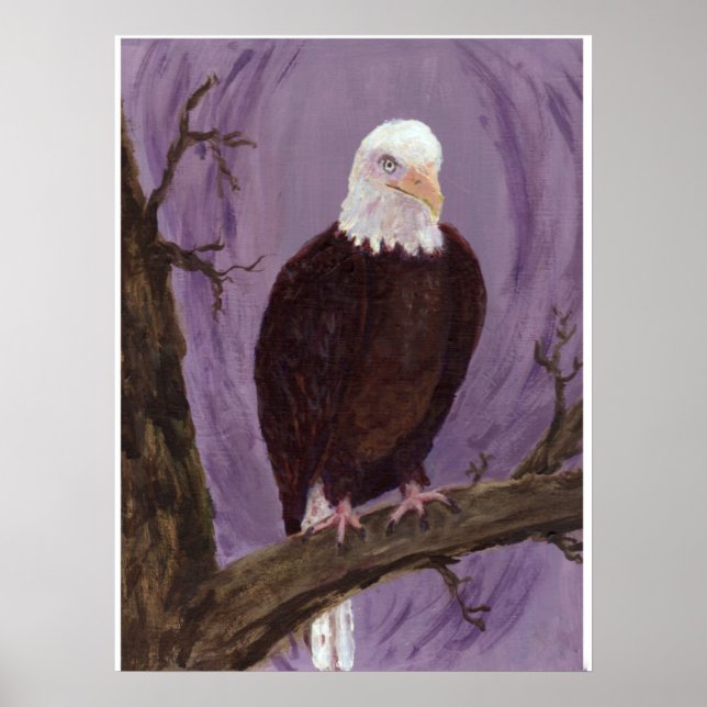 Bald Eagle Art Print (Front)