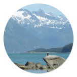 Bald Eagle at Skagway Alaska Classic Round Sticker