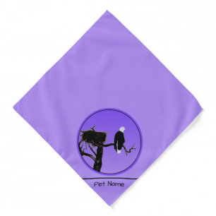 Bald Eagle at Sunset - Original Wildlife Art Bandana