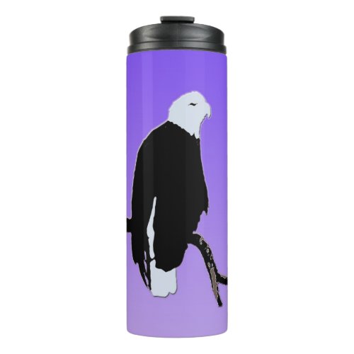 Bald Eagle at Sunset  _ Original Wildlife Art Thermal Tumbler