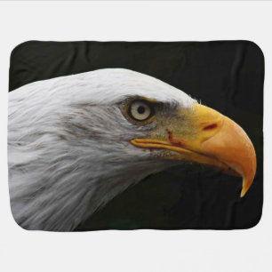 Bald Eagle bbi Baby Blanket