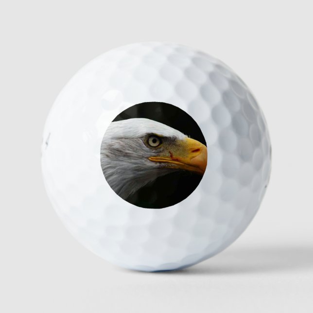 Bald Eagle be6 gba Golf Balls (Front)