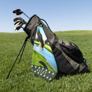 Bald Eagle - Big Bird Golf Towel
