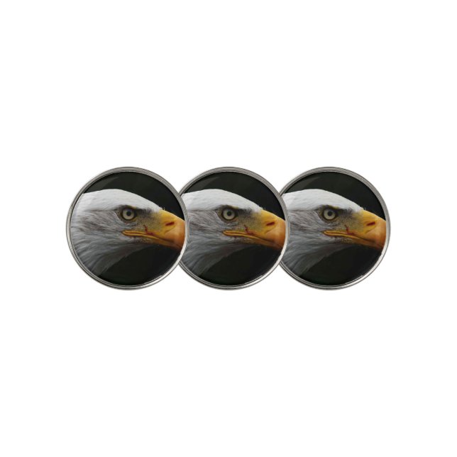 Bald Eagle bmm Golf Ball Marker (3 Up)