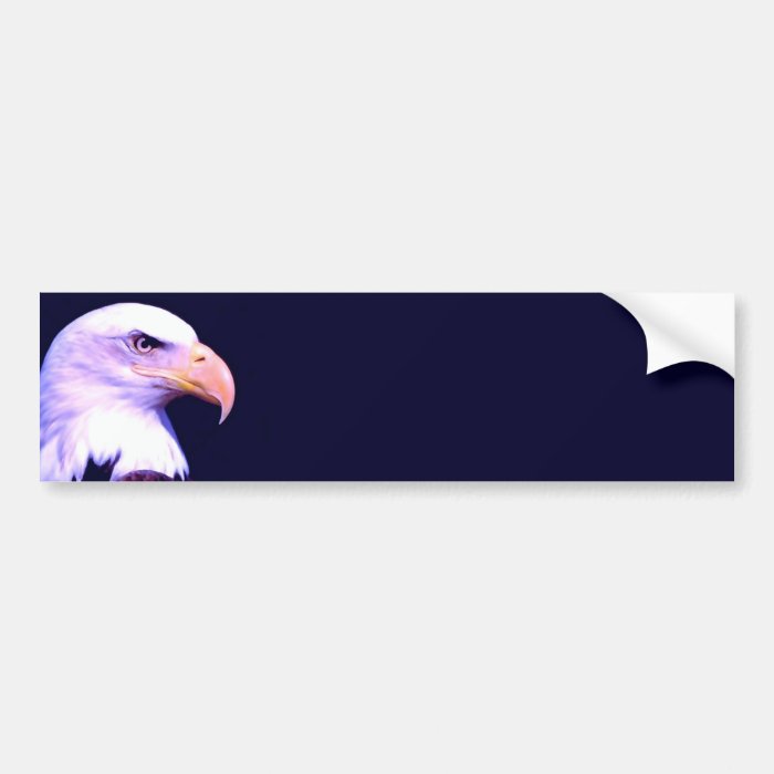 Bald Eagle Bumper Sticker