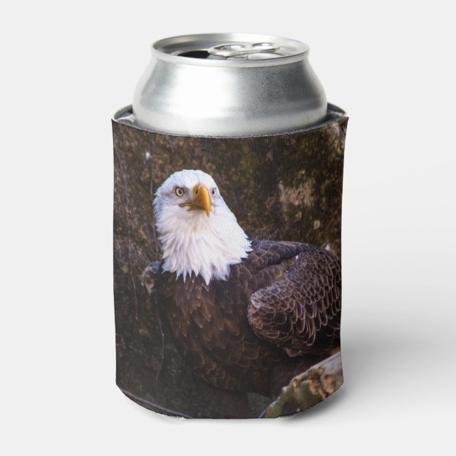Bald Eagle Can Cooler (Can Front)