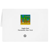 Bald Eagle Card (Back Horizontal)