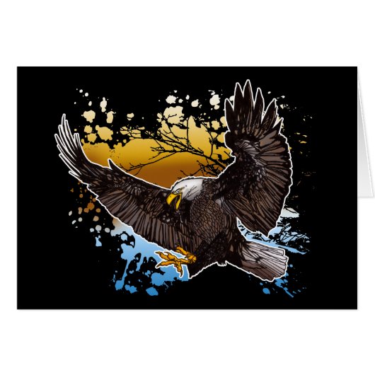 Bald Eagle Cards (Front Horizontal)