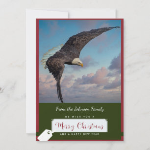 Bald Eagle Christmas Card