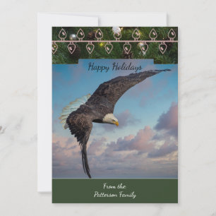 Bald Eagle Christmas Card