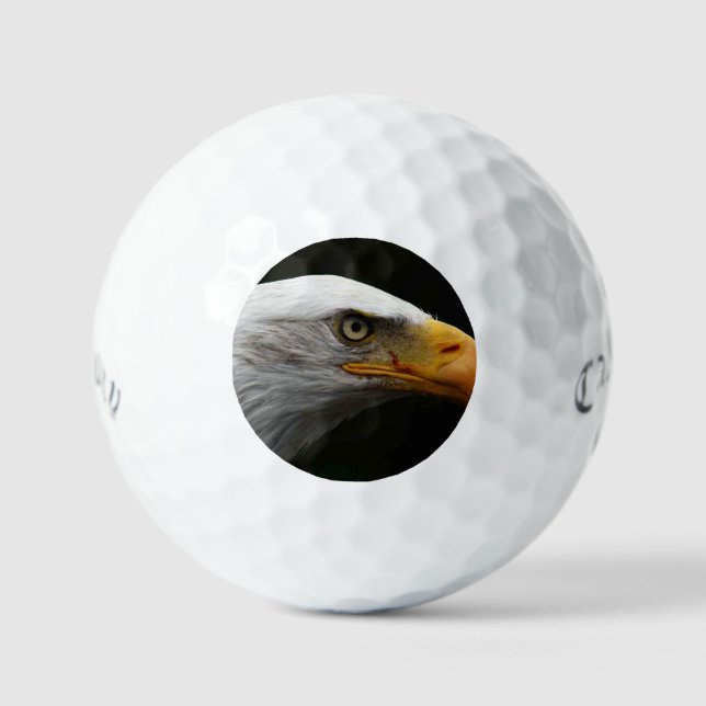 Bald Eagle css gbcnm Golf Balls (Front)
