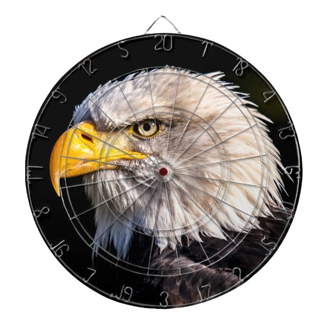 Bald Eagle Dart Board (Front)