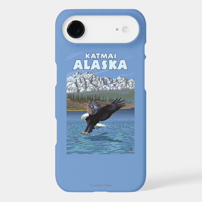 Bald Eagle Diving - Katmai, Alaska Case-Mate iPhone Case (Back)