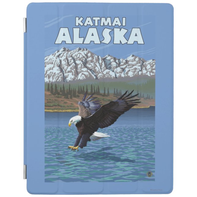 Bald Eagle Diving - Katmai, Alaska iPad Smart Cover (Front)