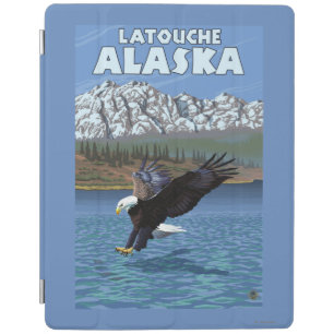 Bald Eagle Diving - Latouche, Alaska iPad Smart Cover