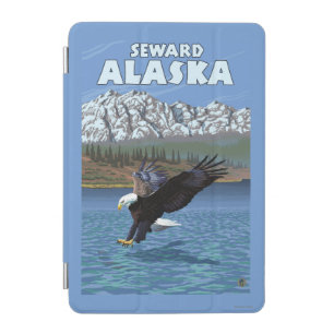 Bald Eagle Diving - Seward, Alaska iPad Mini Cover