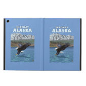 Bald Eagle Diving - Skagway, Alaska Cover For iPad Air (Outside)