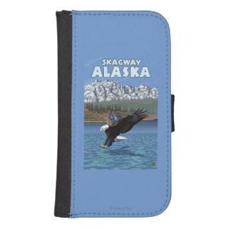 Bald Eagle Diving - Skagway, Alaska Phone Wallet