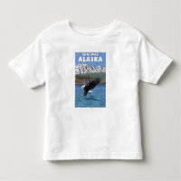 Bald Eagle Diving - Skagway, Alaska