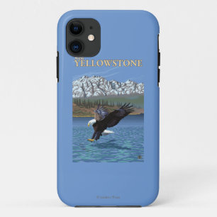 Bald Eagle Diving - West Yellowstone, MT iPhone 11 Case