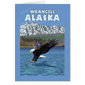 Bald Eagle Diving - Wrangell, Alaska (Front)