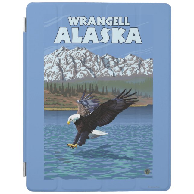 Bald Eagle Diving - Wrangell, Alaska iPad Smart Cover (Front)