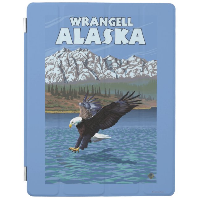 Bald Eagle Diving - Wrangell, Alaska iPad Smart Cover (Front)