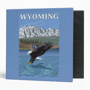 Bald Eagle Diving - Wyoming Binder