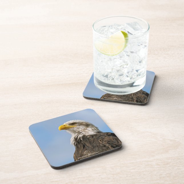 Bald Eagle Drink Coaster (Right Side)