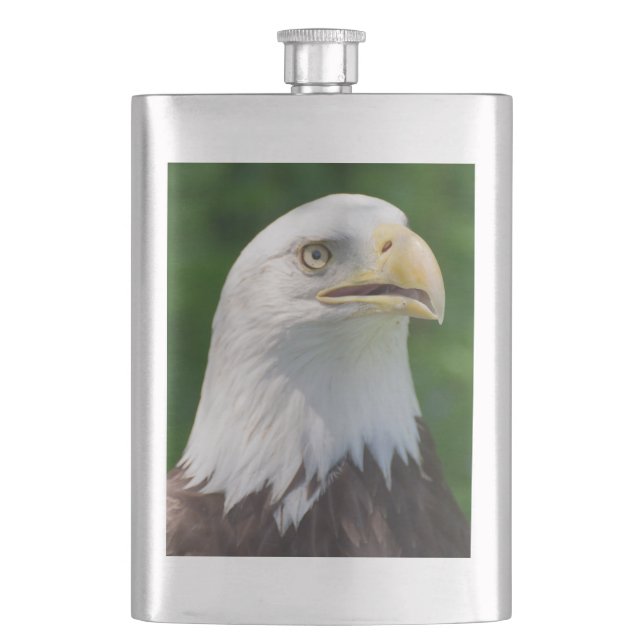 Bald Eagle Flask (Front)