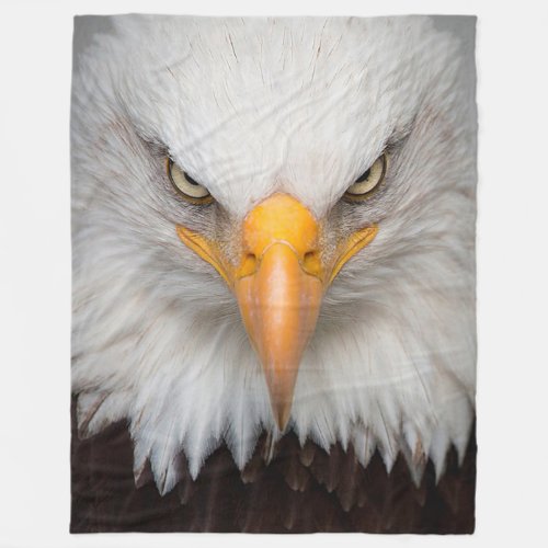 Bald Eagle Fleece Blanket