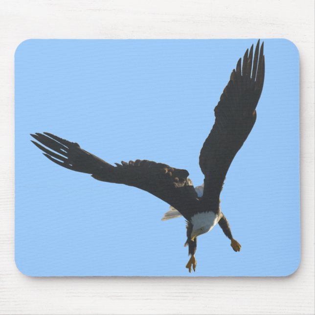 Bald Eagle Flight Collection Mouse Pad (Front)